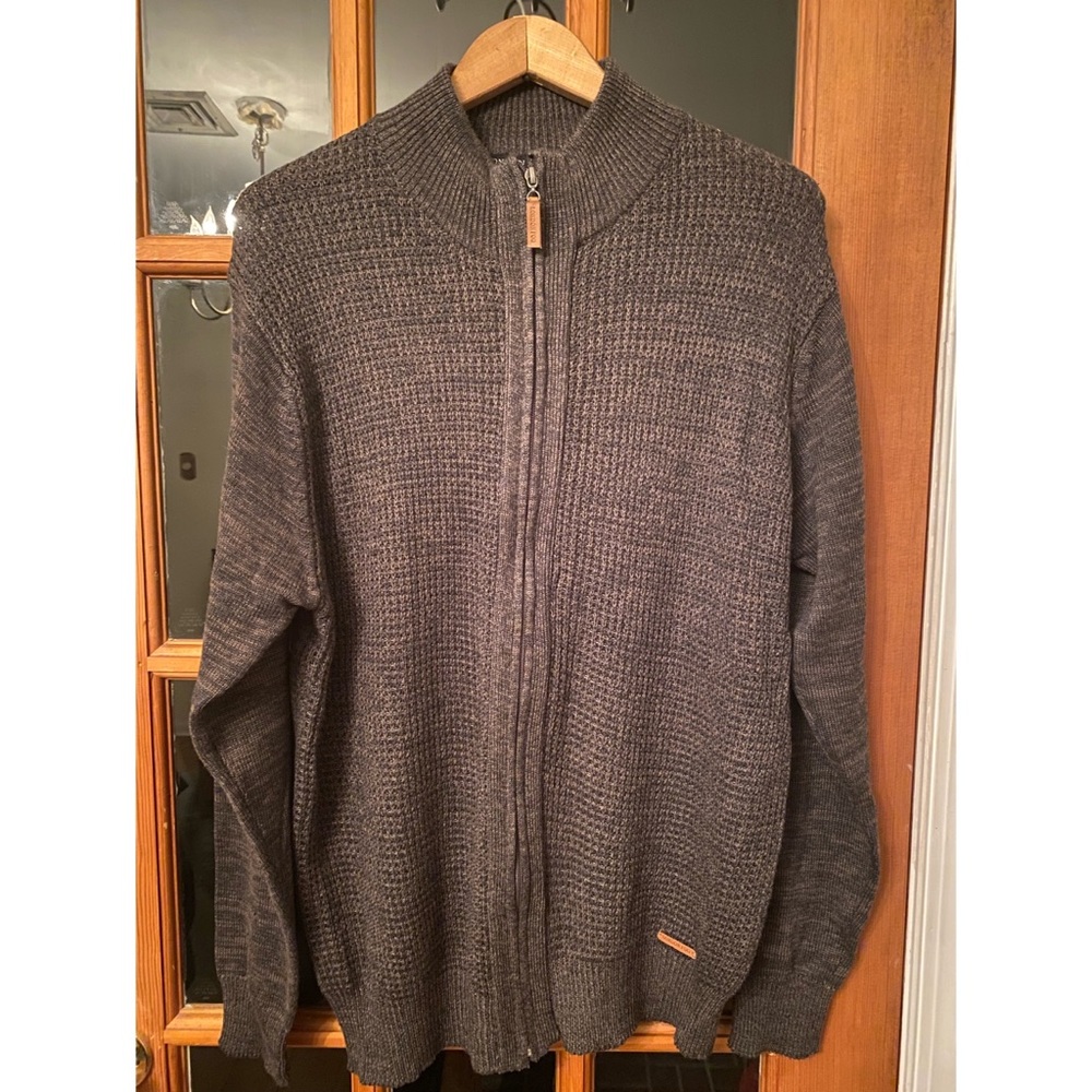 Men’s London Fog Zip Front Cardigan